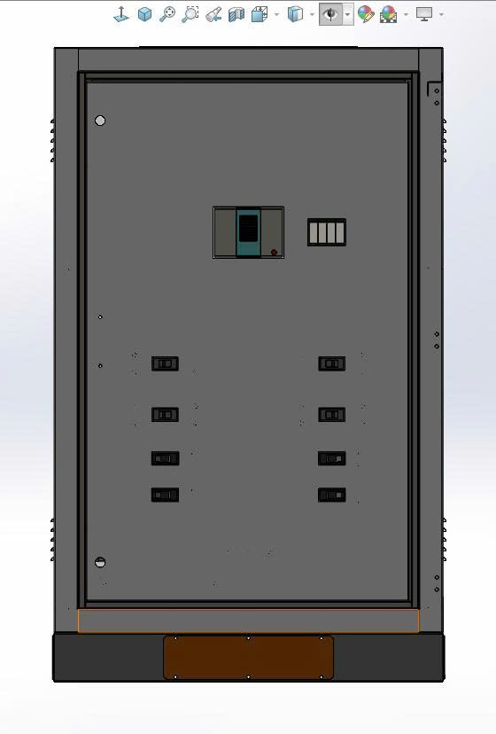 tủ phân phối 600A 3 pha LS cánh trong 2
