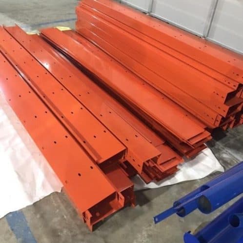 máng điện 100 x 100 x 1,5 mm màu cam