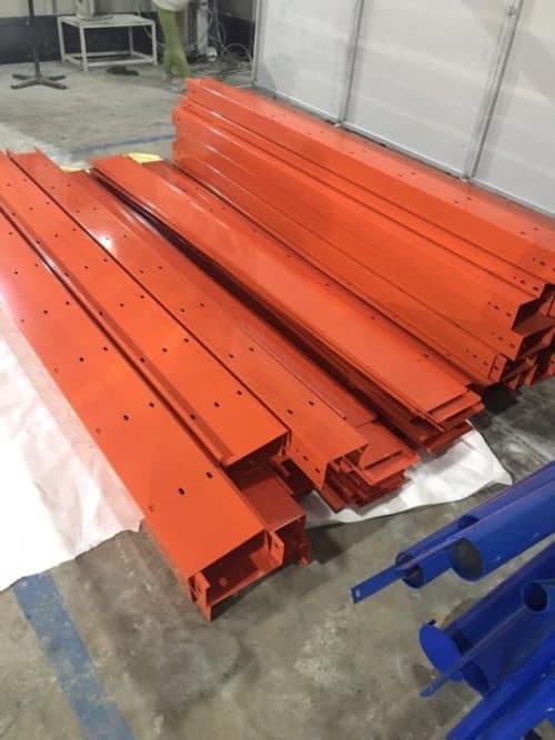 máng điện 100 x 100 x 1,5 mm màu cam