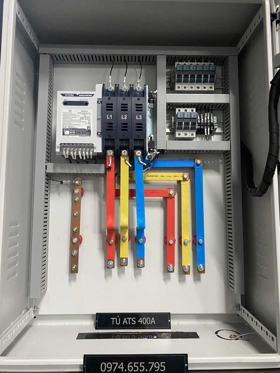 tủ ats 3 pha 400A vitzro