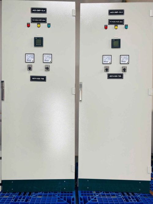 Tủ phân phối 400A 3 pha schneider mặt cánh ngoài