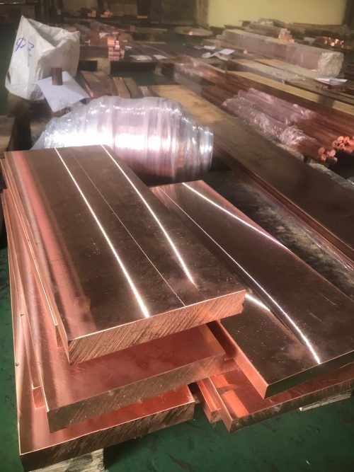 thanh cái đồng H10 x W120 x D4000 mm