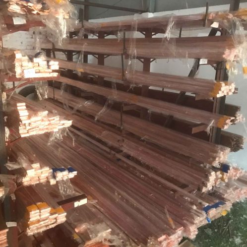 thanh cái đồng H10 x W50 x D4000 mm