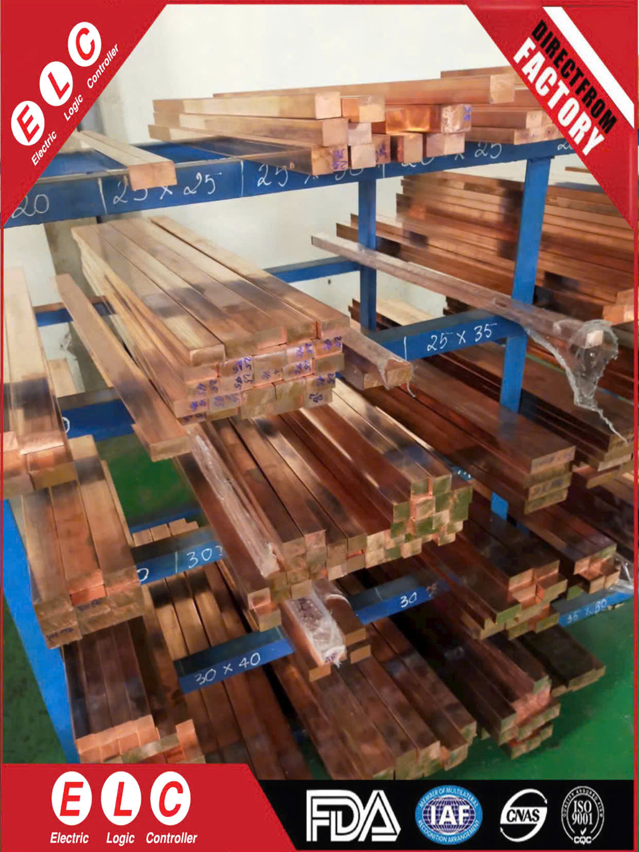 Gia công thanh cái đồng