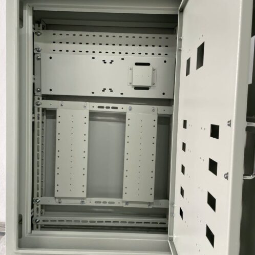 vỏ tủ điện cao 1100mm rộng 700mm sâu 300mm tôn 1.5 mm 2 lớp cánh sơn tĩnh điện